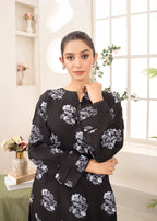 Stylish Collection ZEENAT BLACK Women 2pcs