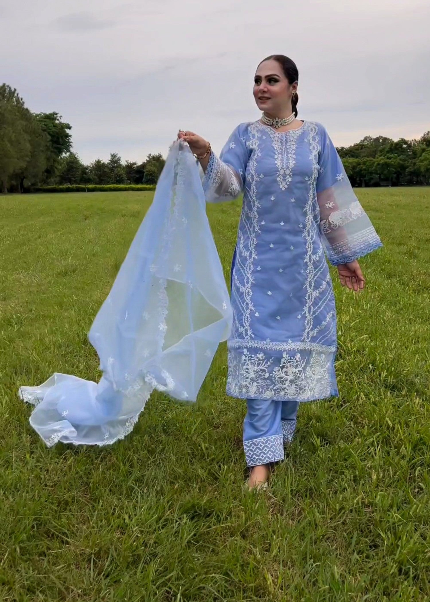 Preetpret Iced Blue Women 3pcs