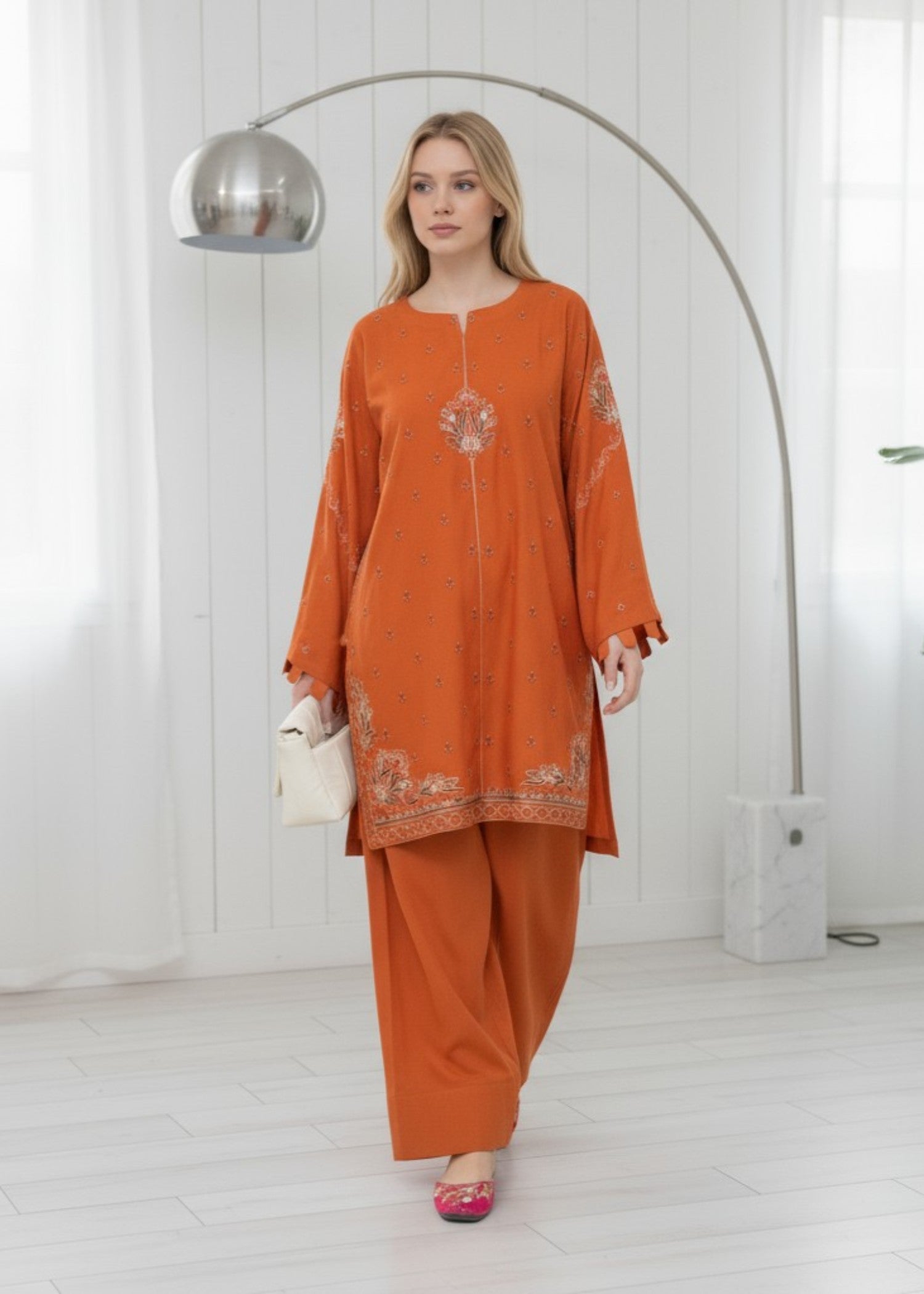 Virrora.Pk TAAJ (FARSHI SHALWAR) Women 2pcs