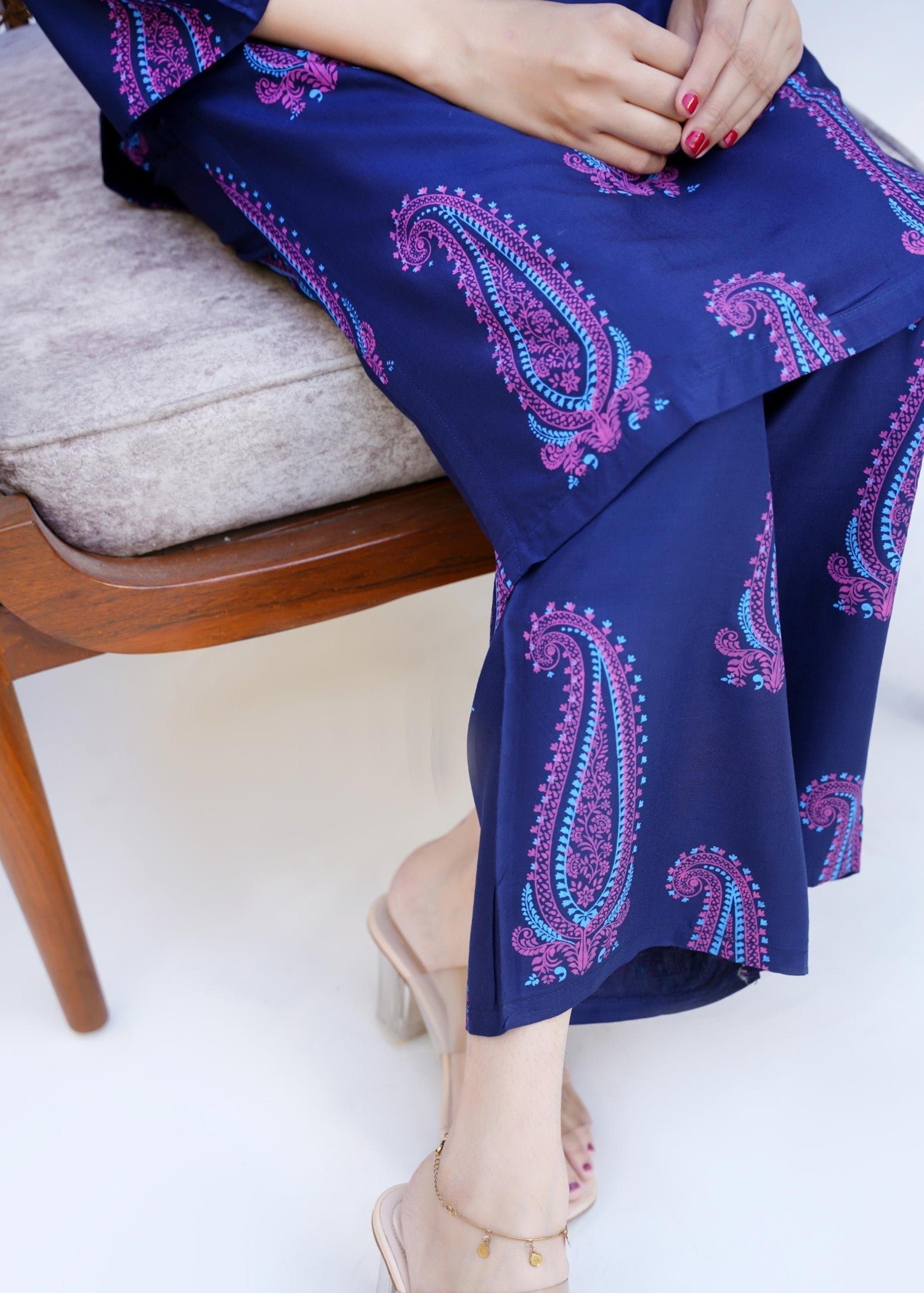 Chaudhary Arts Soha navy blue Women 2pcs