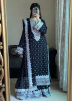 Four Season Boutique HASEENS FARSHY BLACK Women 3pcs