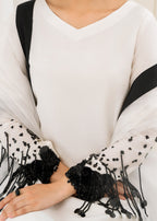 Rang-e-Haya Luxe Edge (White) Women 3pcs