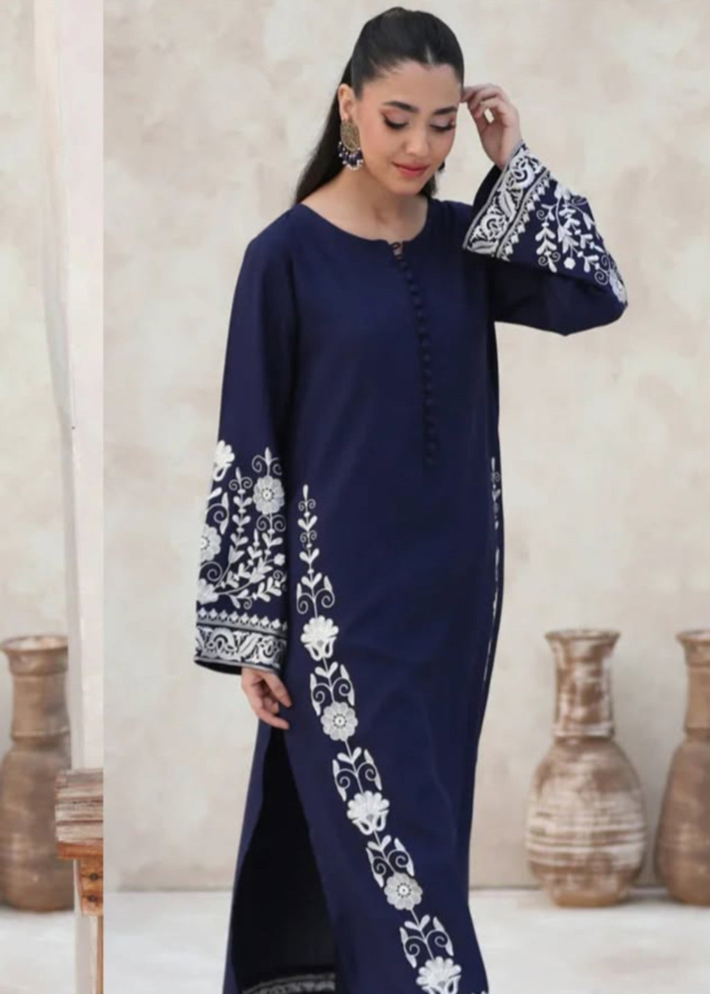 Tehzeeb Libas Arzoo Embroidered Stiched Women 2pcs