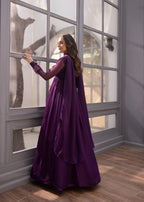 Alyssa Purple maxi ALM01 Women 3pcs