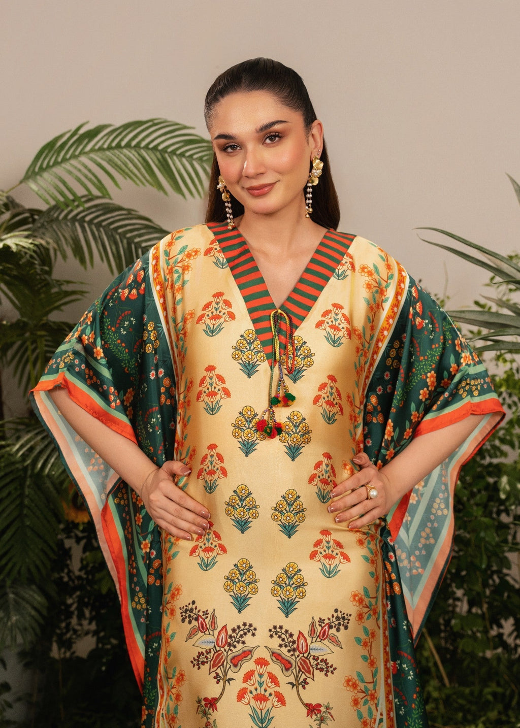 Tehzeeb Libas BUTTUR CUP KAFTAAN Women 2pcs