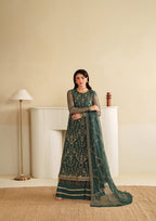 Bin Tayyab (BTS006488 GRN UN6490) Women 3pcs