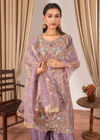 Four Season Boutique MALHAAR CRUSH MAUVE Women 3pcs