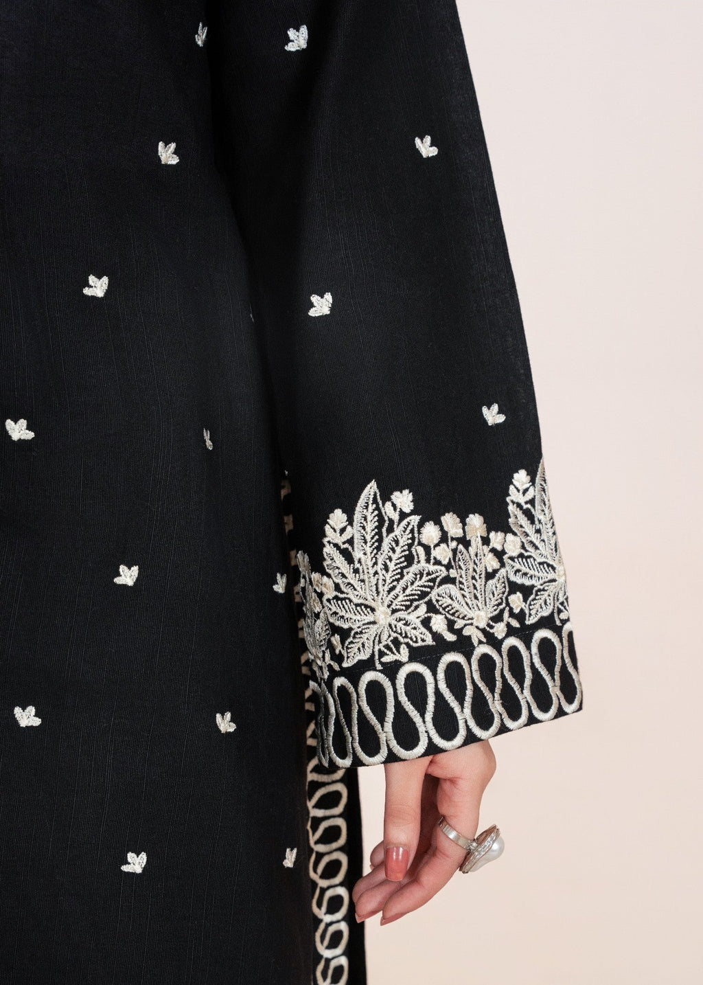 Sahibas By Mirza Radiant Black Women 2pcs