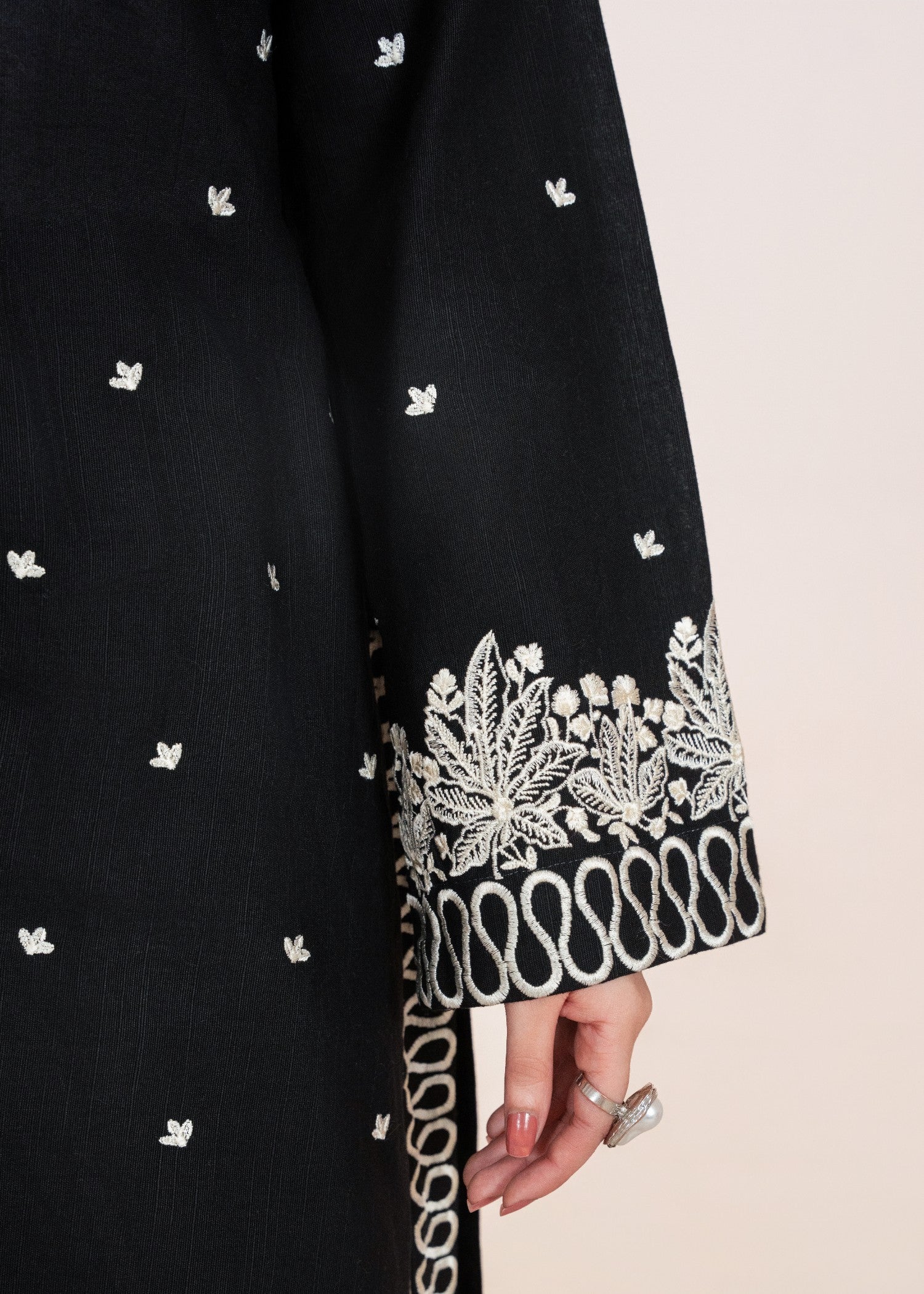 Sahibas By Mirza Radiant Black Women 2pcs