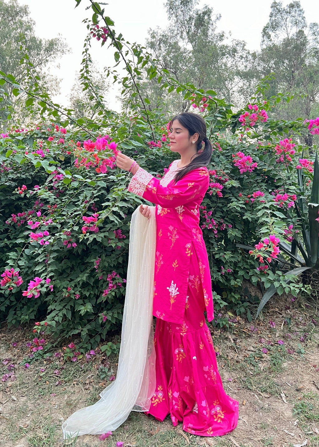 Chaudhary Arts Powder Pink Women 2pcs