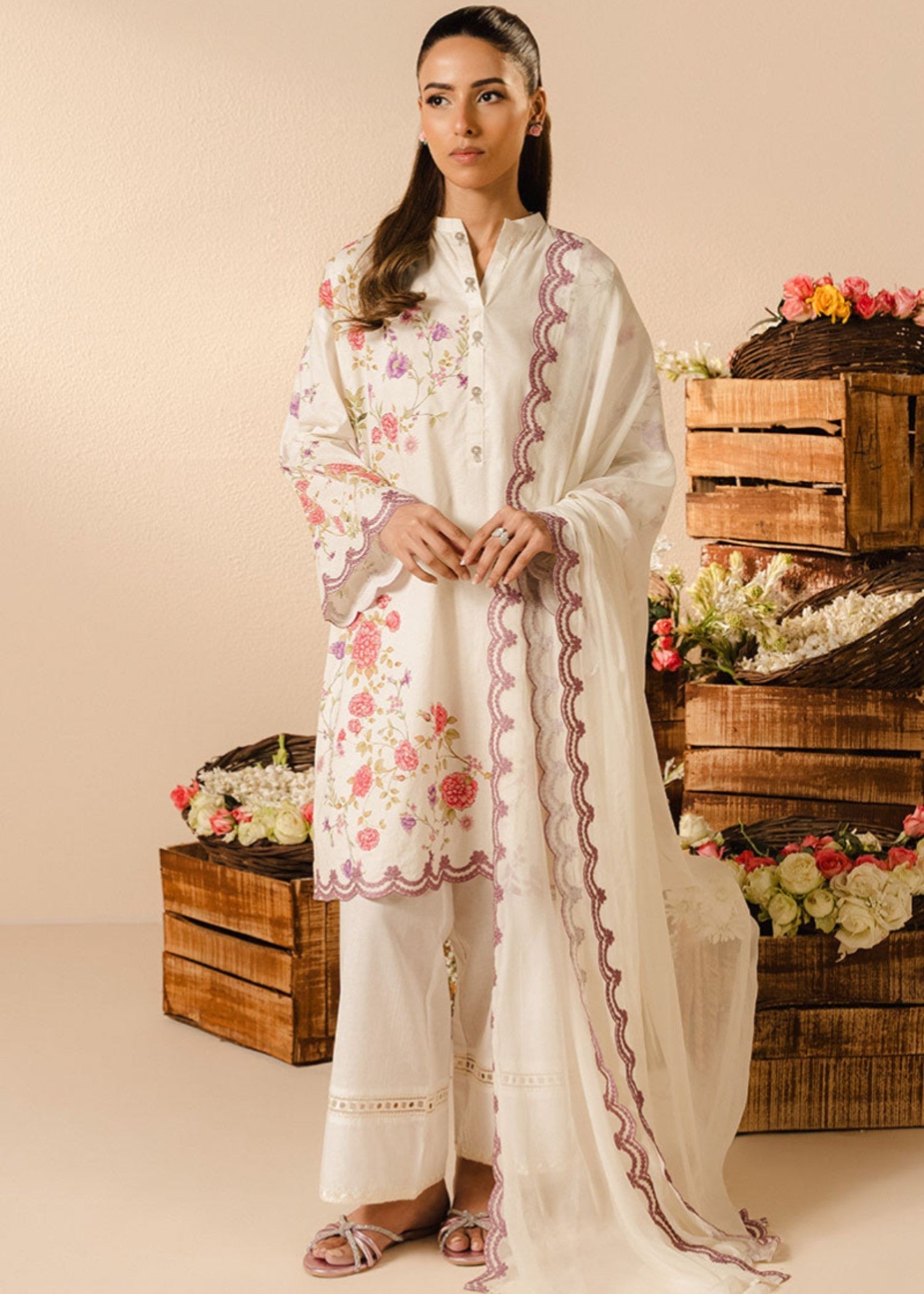 Cross Stitch HARVEST BLOOM 0125RTWPLNBAS0302 Women 2pcs