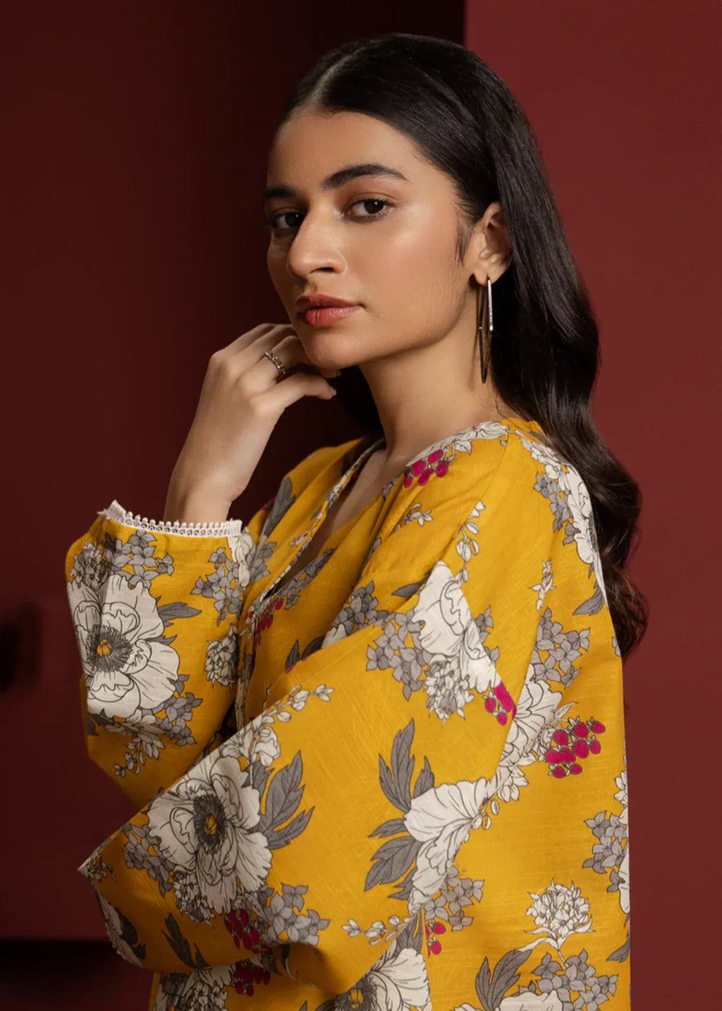 Zellbury WPW2423138 Mustard Women 2pcs