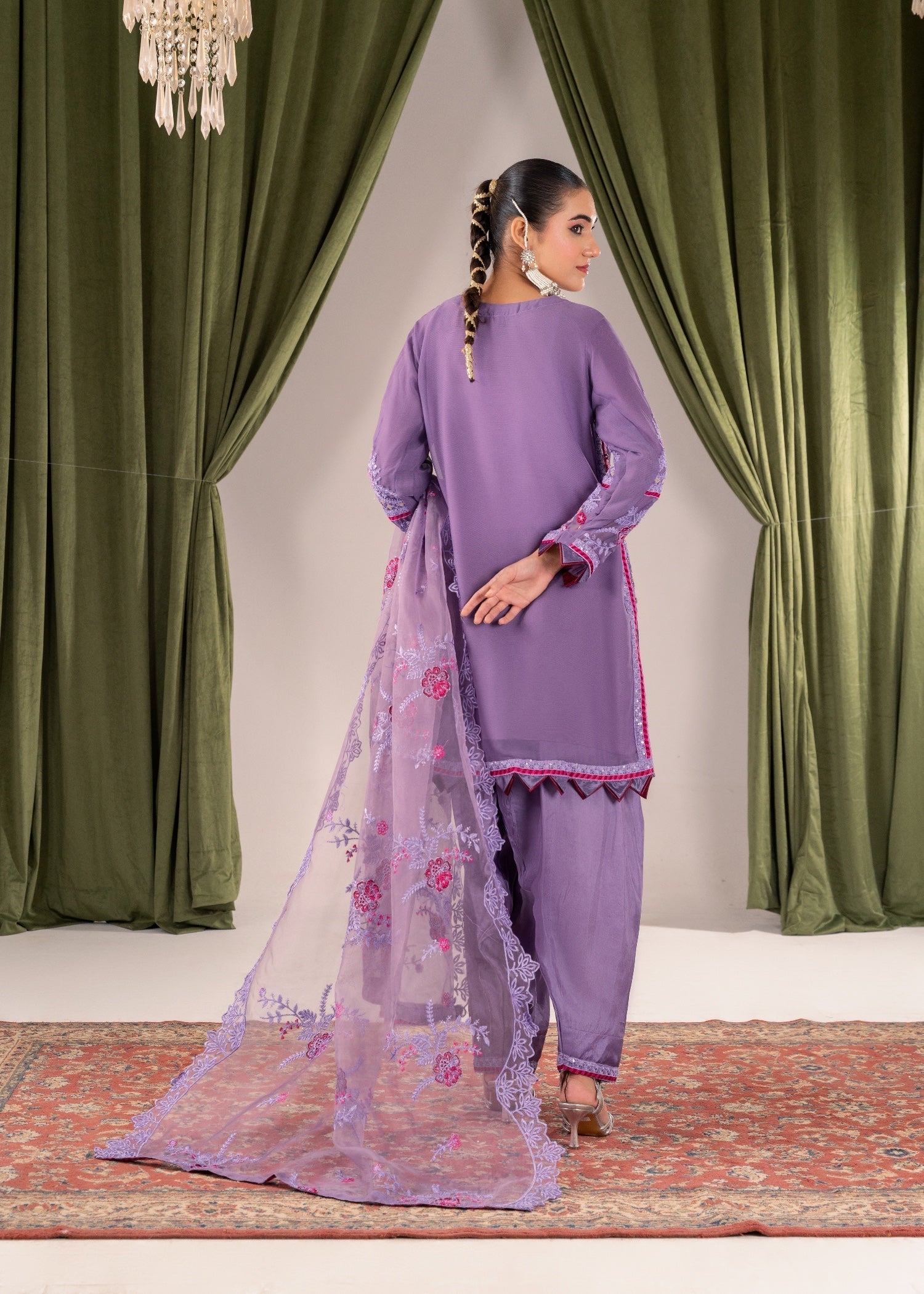 Pehnawa Fashion Charming light chiffon Women 3pcs