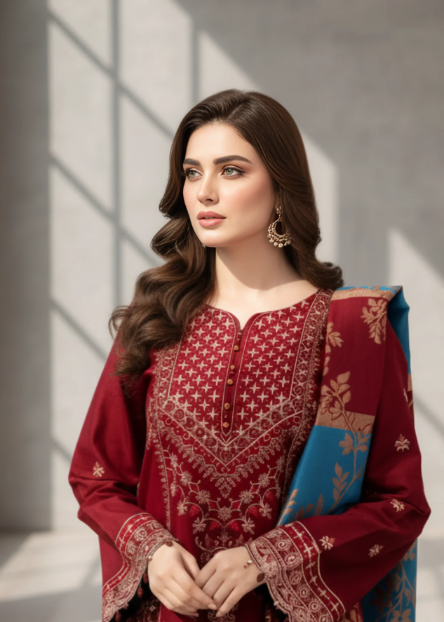 Shehroz Fashion Roselle Grace Women 3pcs