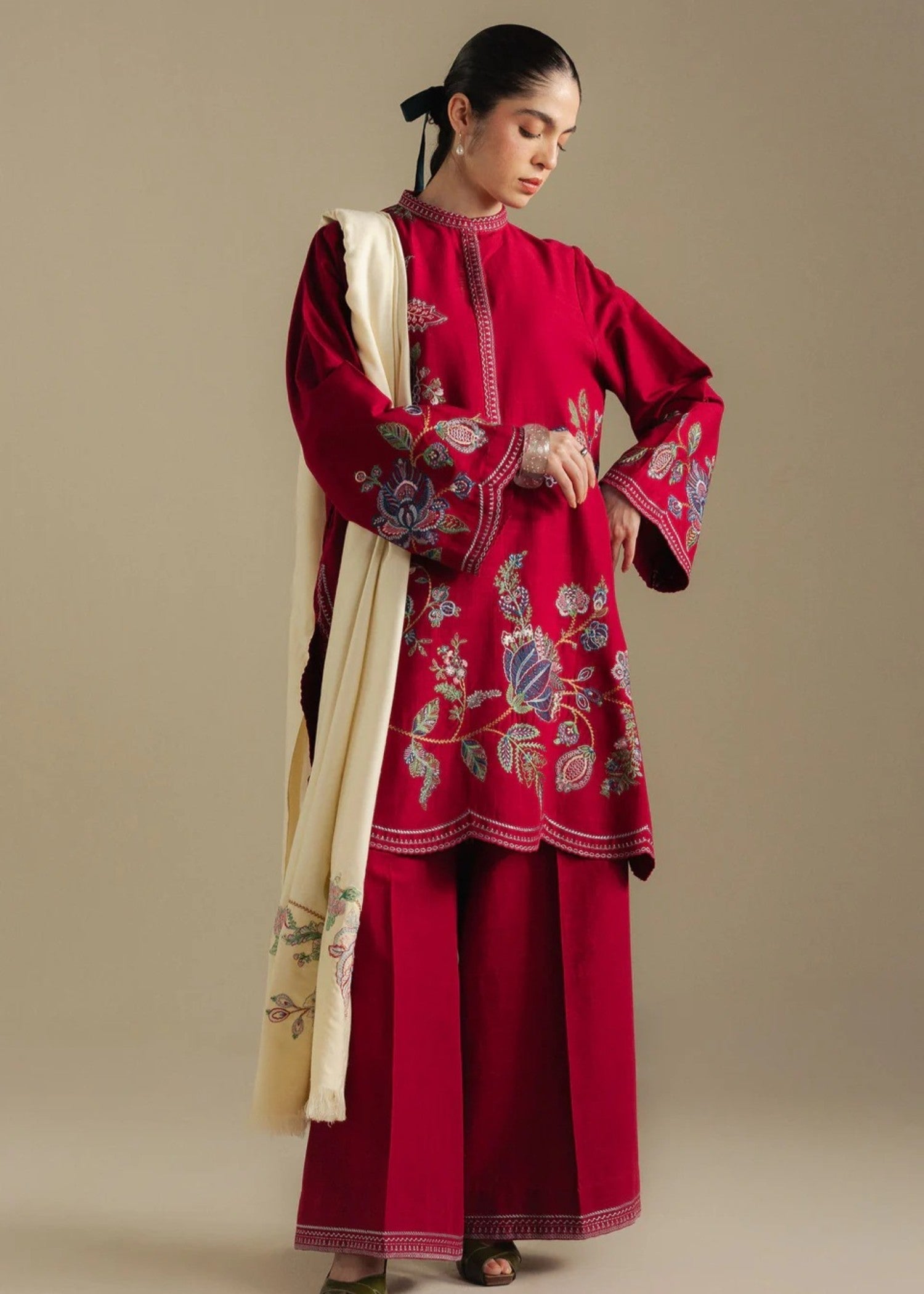 Chaudhary Arts Zarposh Embroidered Women 3pcs