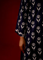 Zeenat & Zoha Navy Glow Women 2pcs