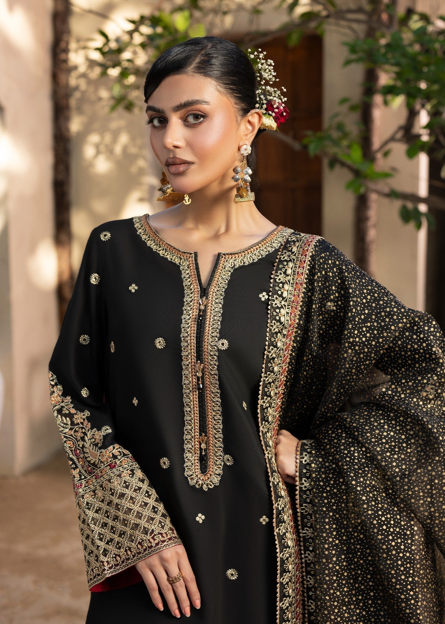 Diara Couture SAHIBA DF 48 BLACK Women 3pcs