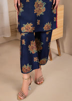 Gulposh Adaab (Printed ) Blue Women 2pcs