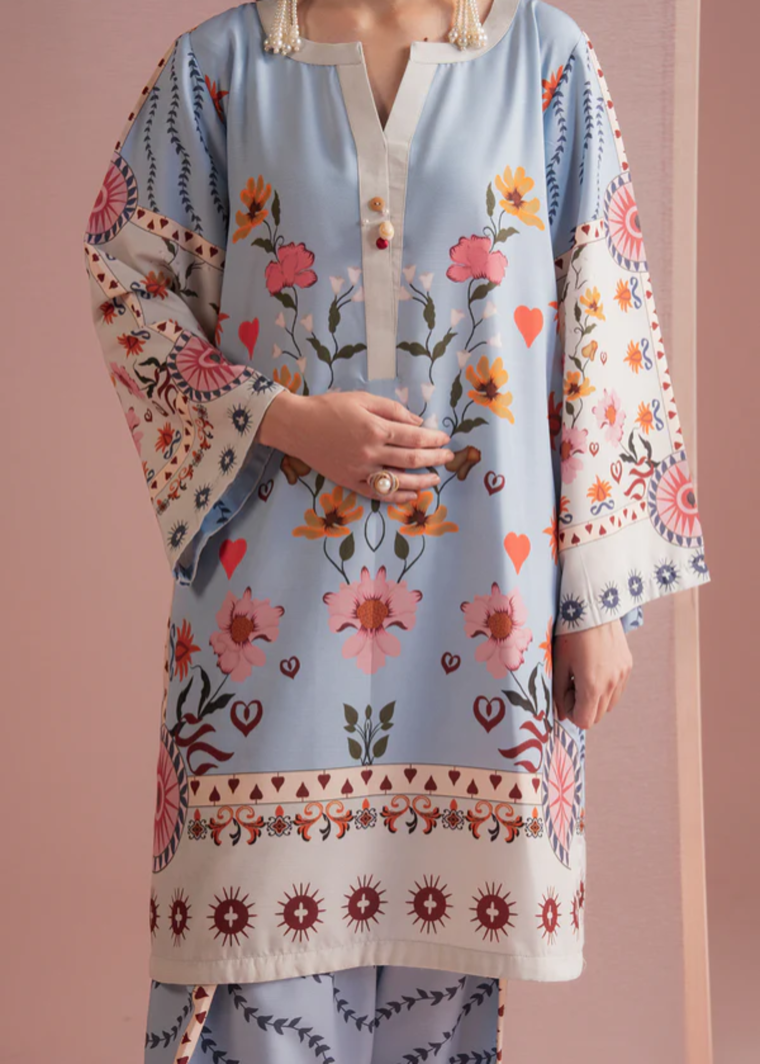 Aik Pret Afsheen SD 25 09 Women 2pcs