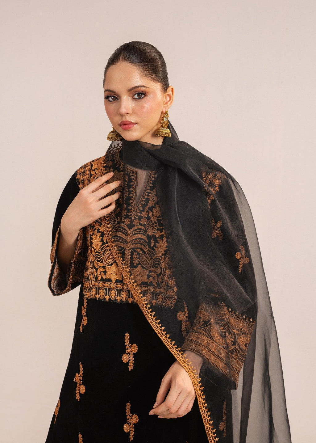 Rajdulari Kangana Velvet Women 3pcs