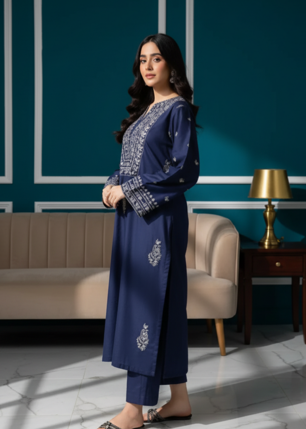 Shehroz Fashion Dazzal Embroidery Women 2pcs