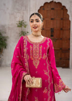 Kanwal Zainab Hot Pink Women 3pcs