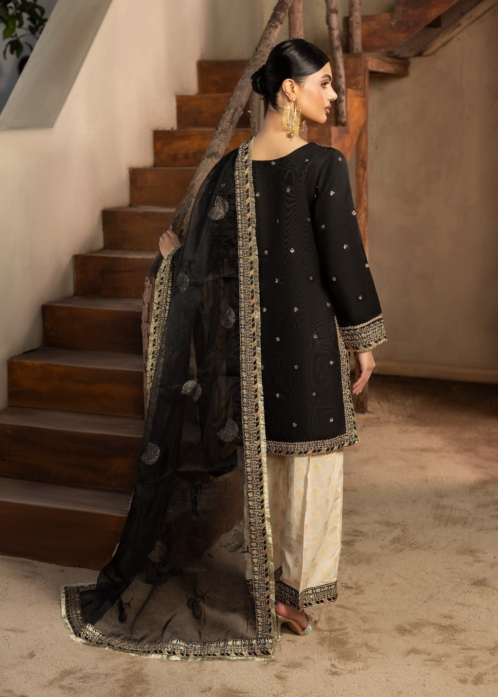 Diara Couture KANEEZ DF 46 BLACK Women 3pcs