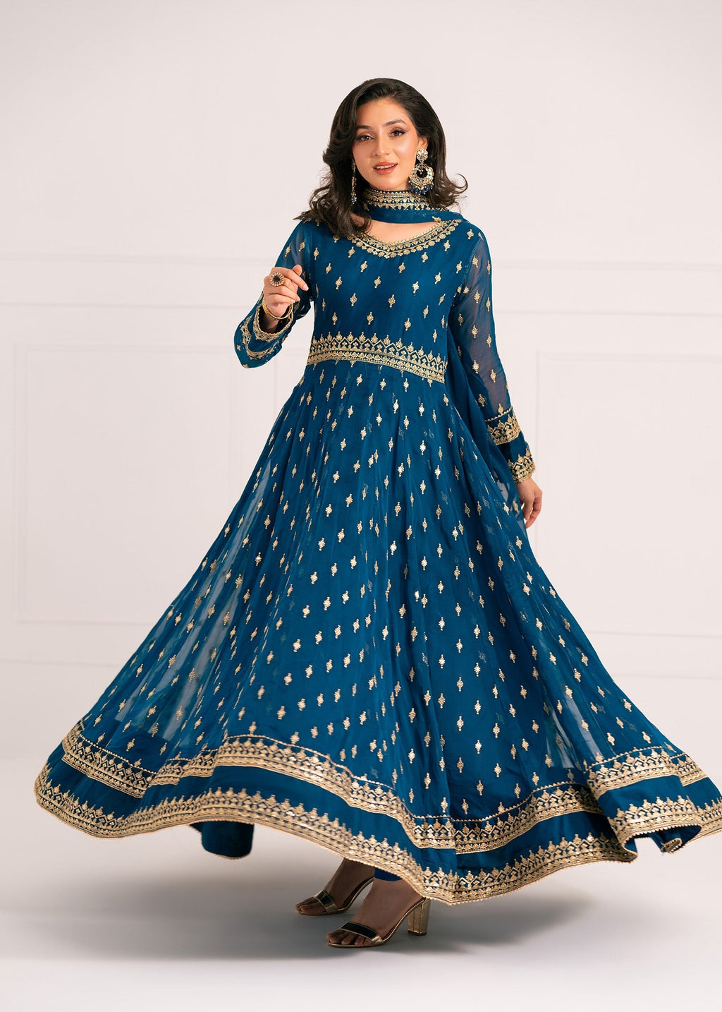 Ayesha Closet SITARA TEAL Women 3pcs