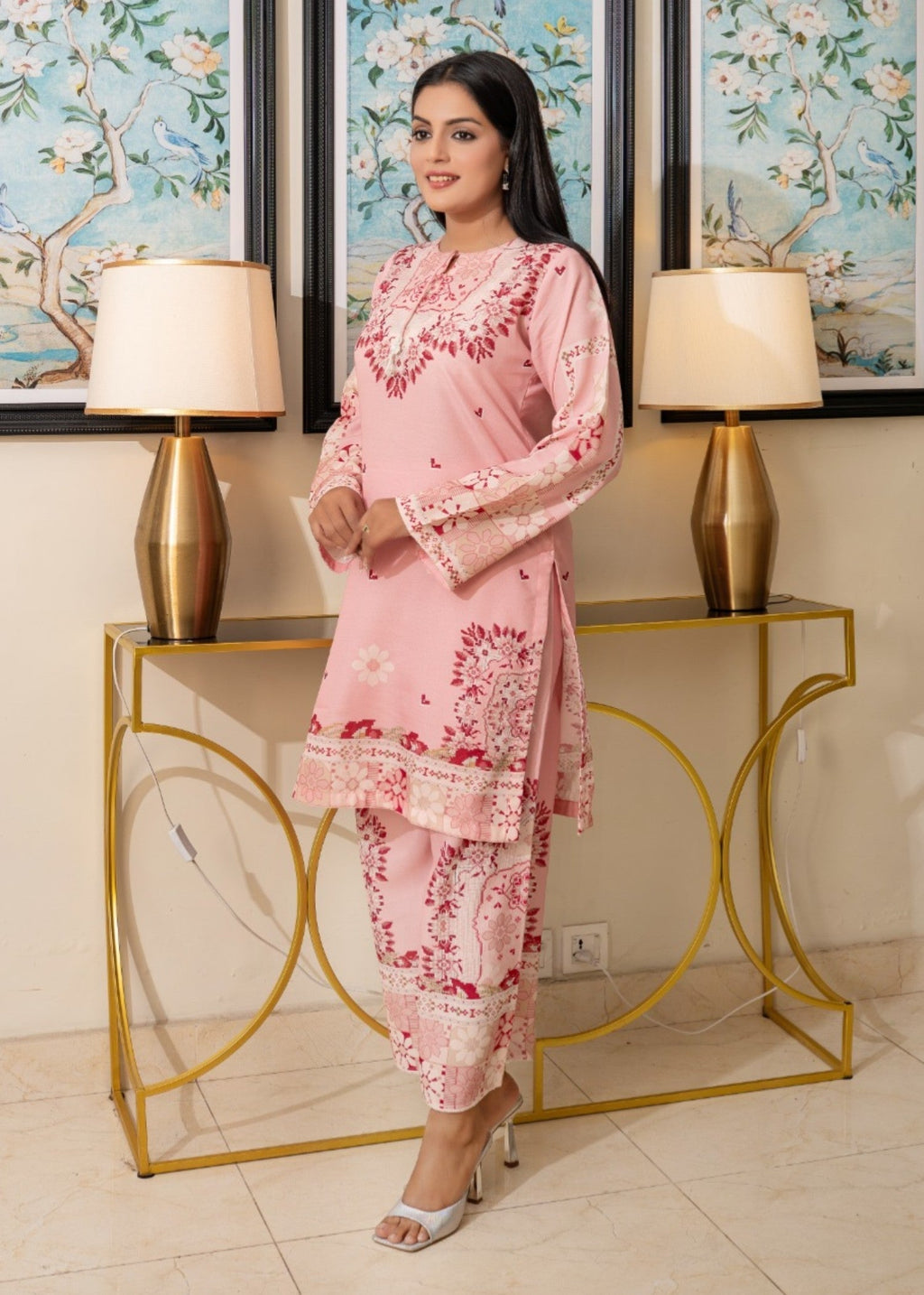 Tehzeeb Libas ELINA CORD SET Women 2pcs