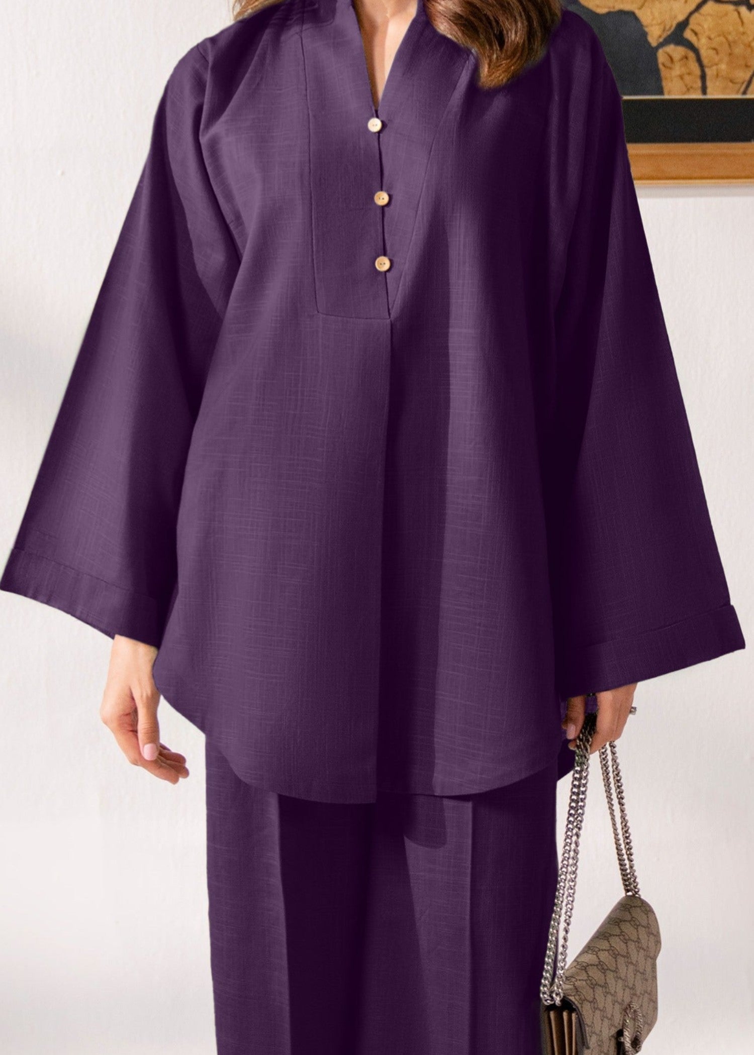 Kiara Canan Deep Purple Women 2pcs