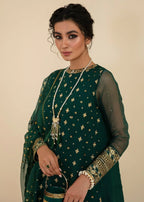 Baroque BQU UF D395 Bottle Green (S) Women 3pcs