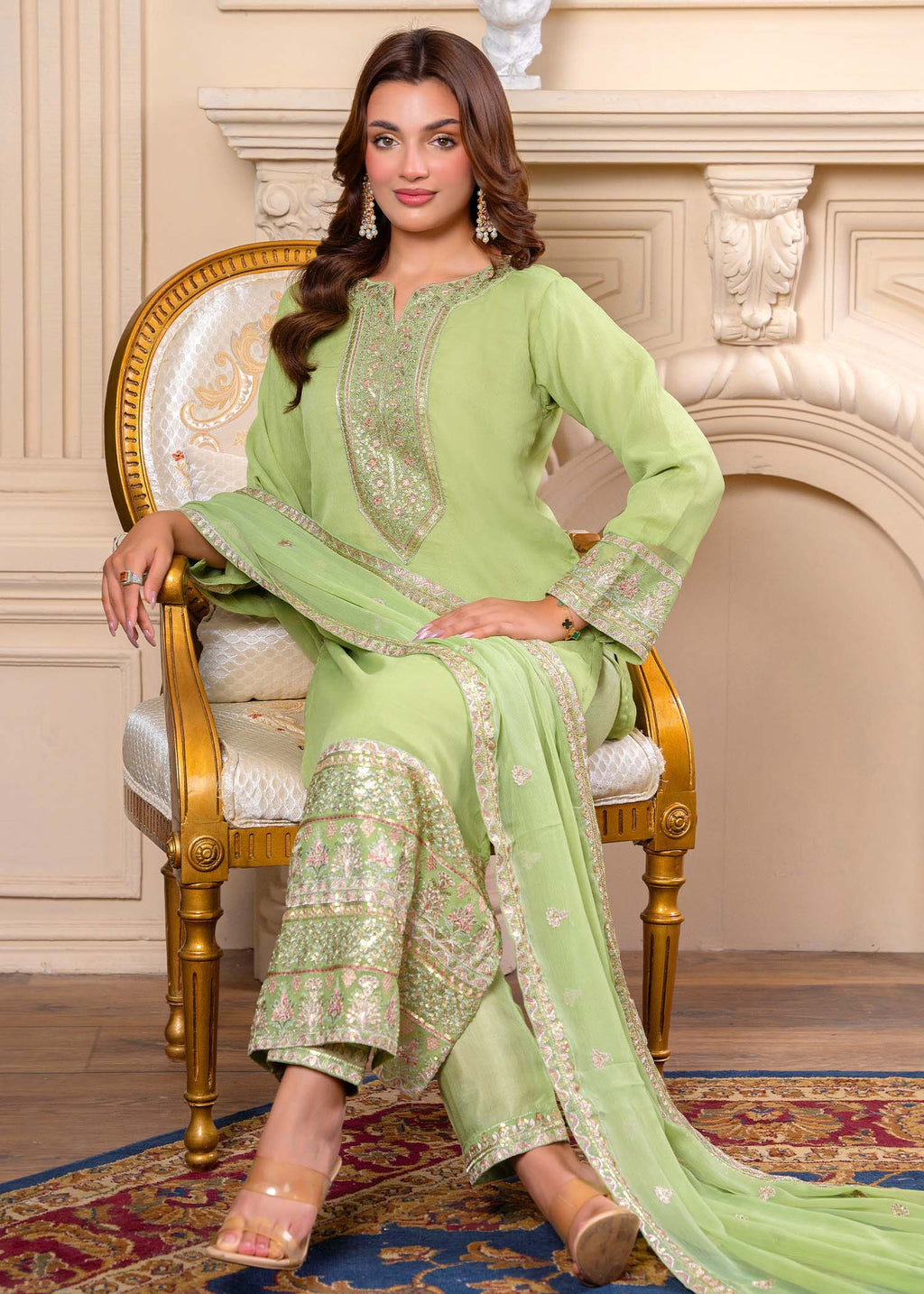 Zahab By M Zarreen Women 3pcs