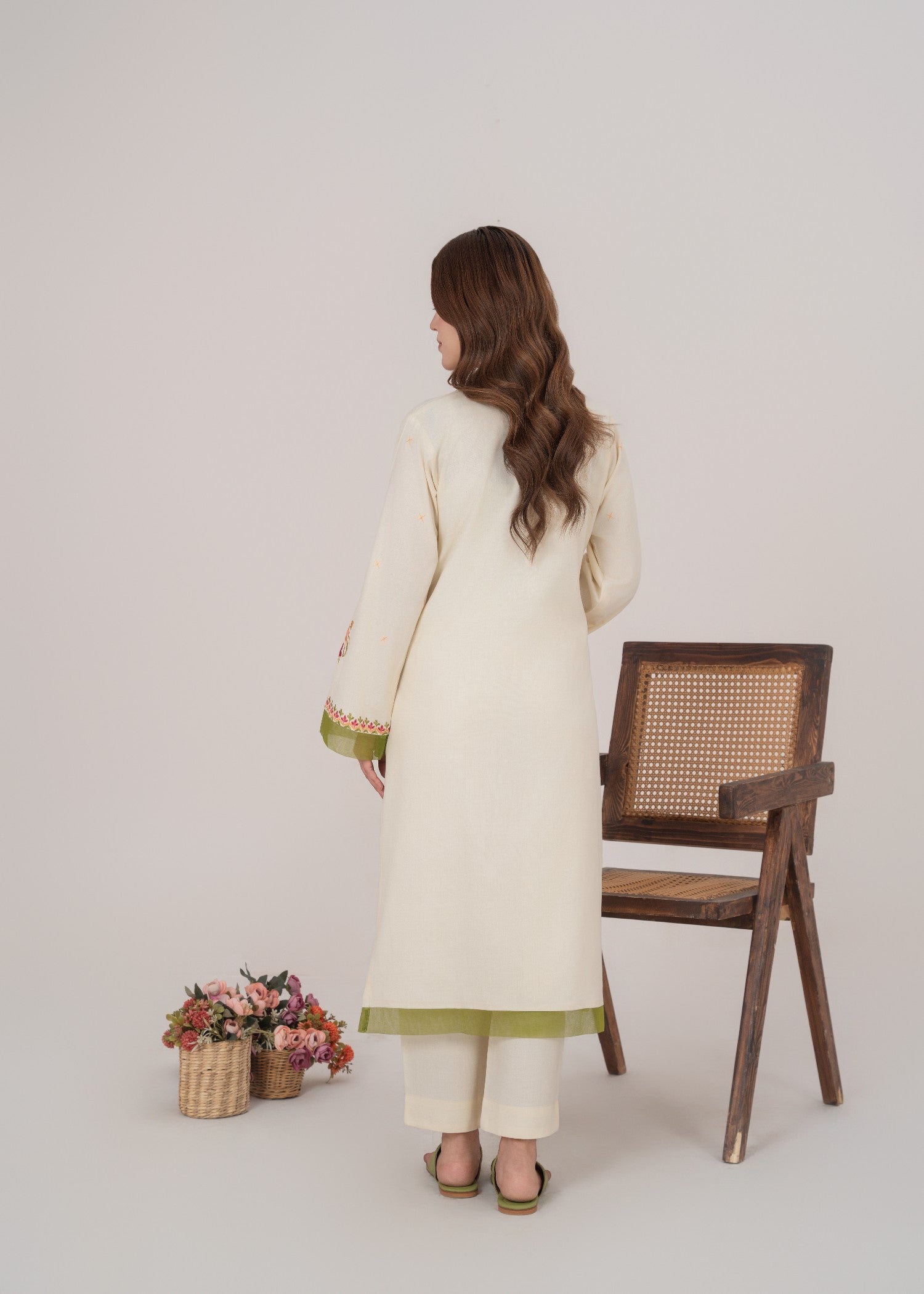 Naqash Ivory Women 2pcs