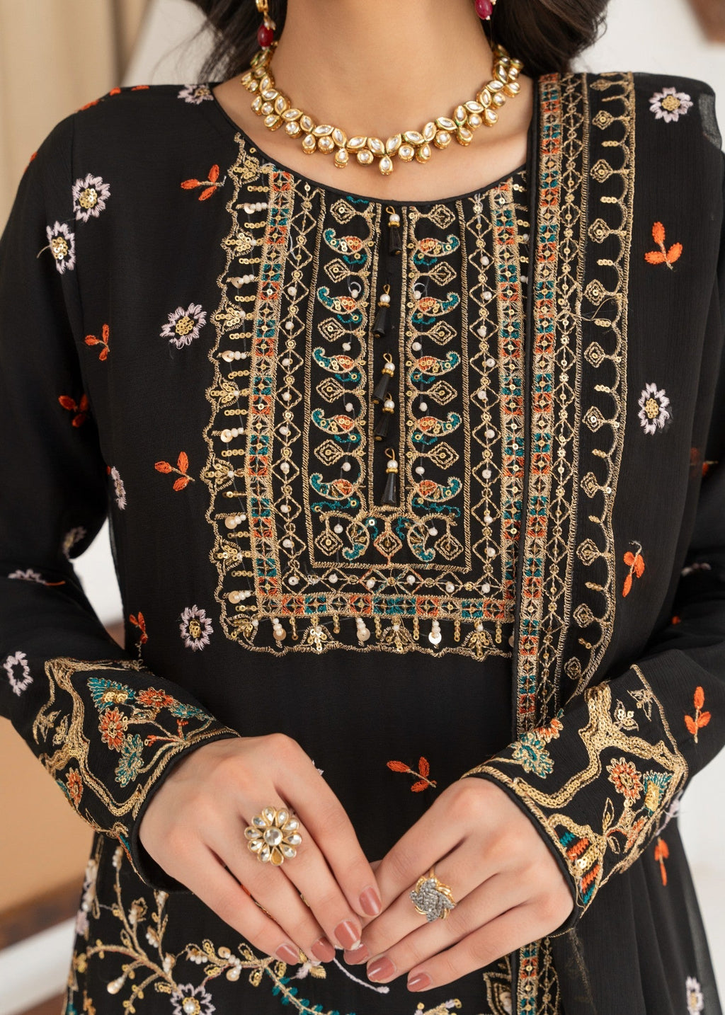 Qasim Anwer By Chandni Bridals ARIANA Women 3pcs
