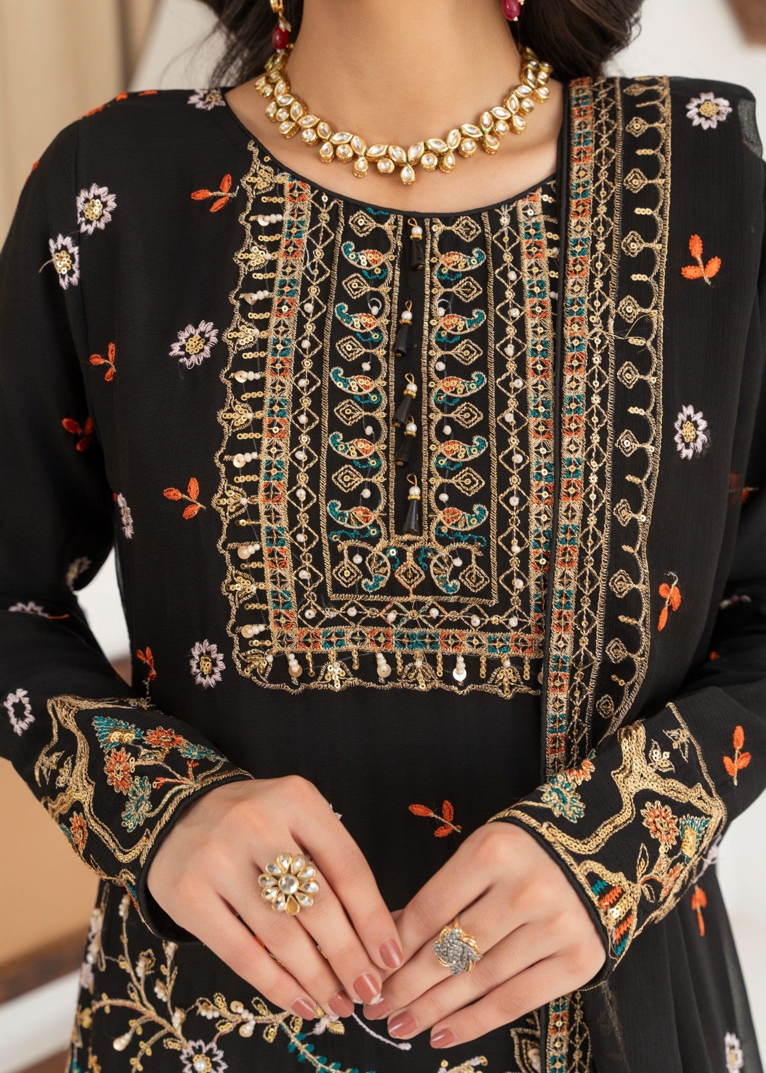 Qasim Anwer By Chandni Bridals ARIANA Women 3pcs