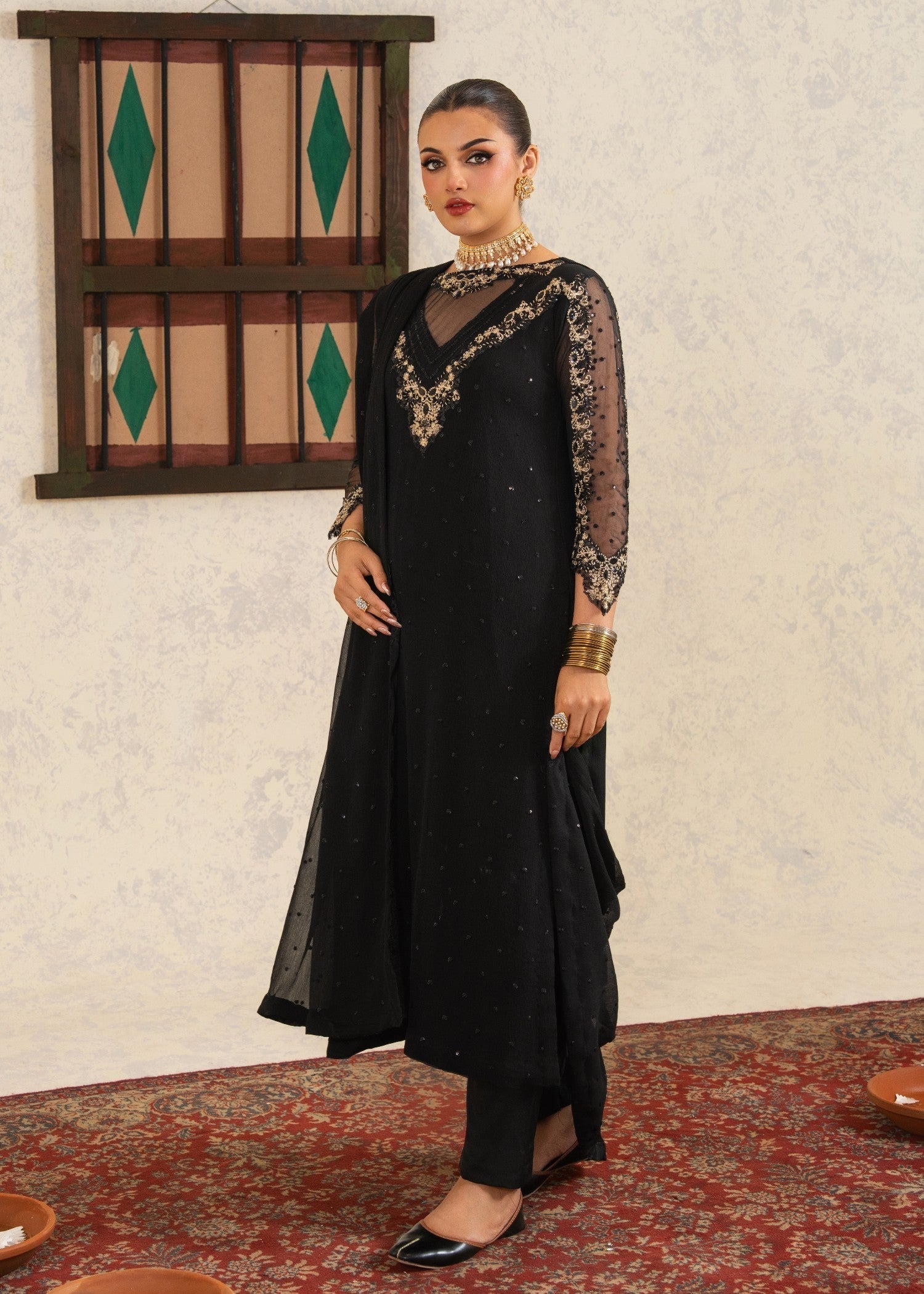 Agha Jaan RUMI Women 3pcs