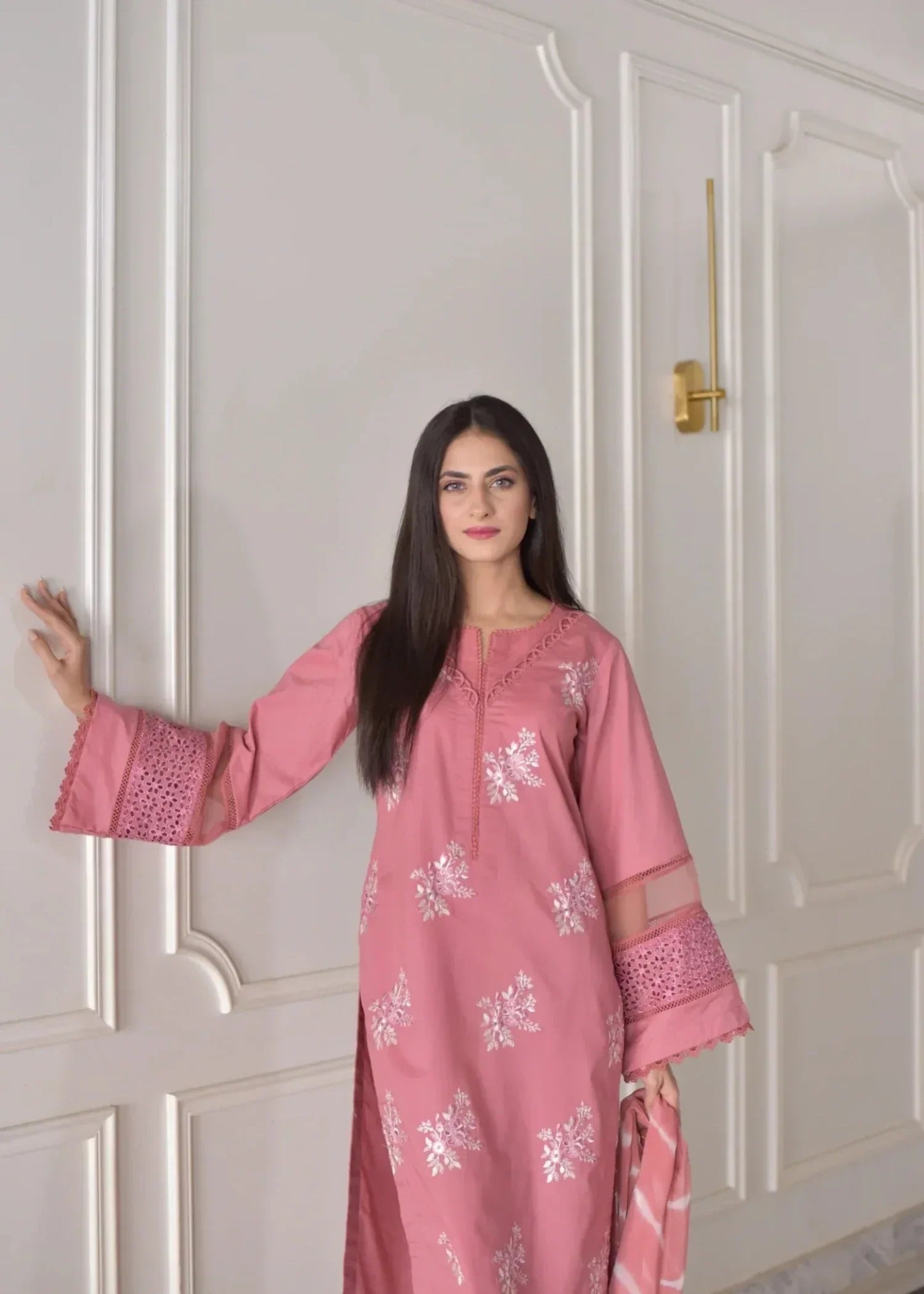 Chaudhary Arts Nora Embroidered Women 3pcs