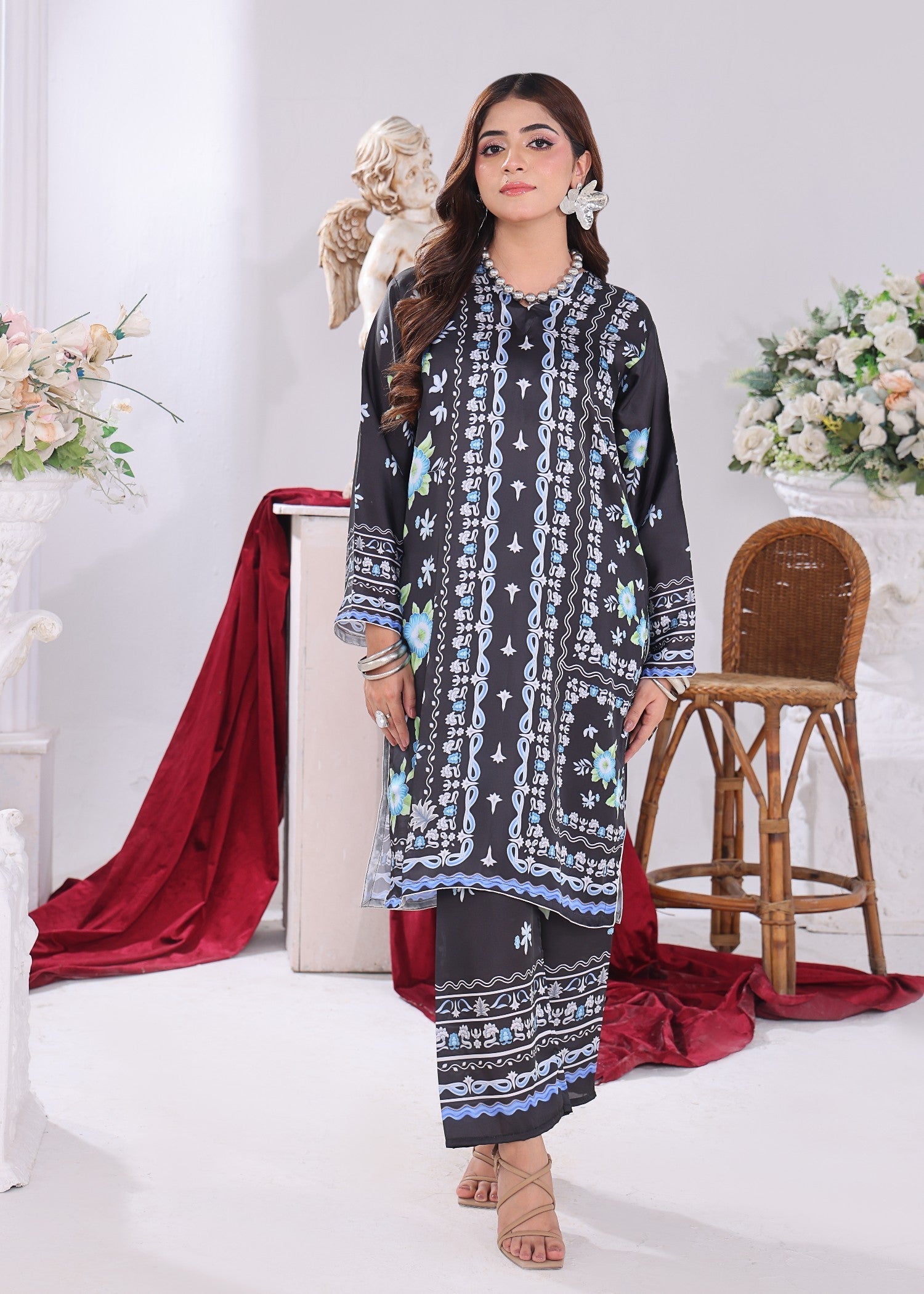 Polawn Basics PB CHARMEUSE SILK 104 | PRET COLLECTION Women 2pcs