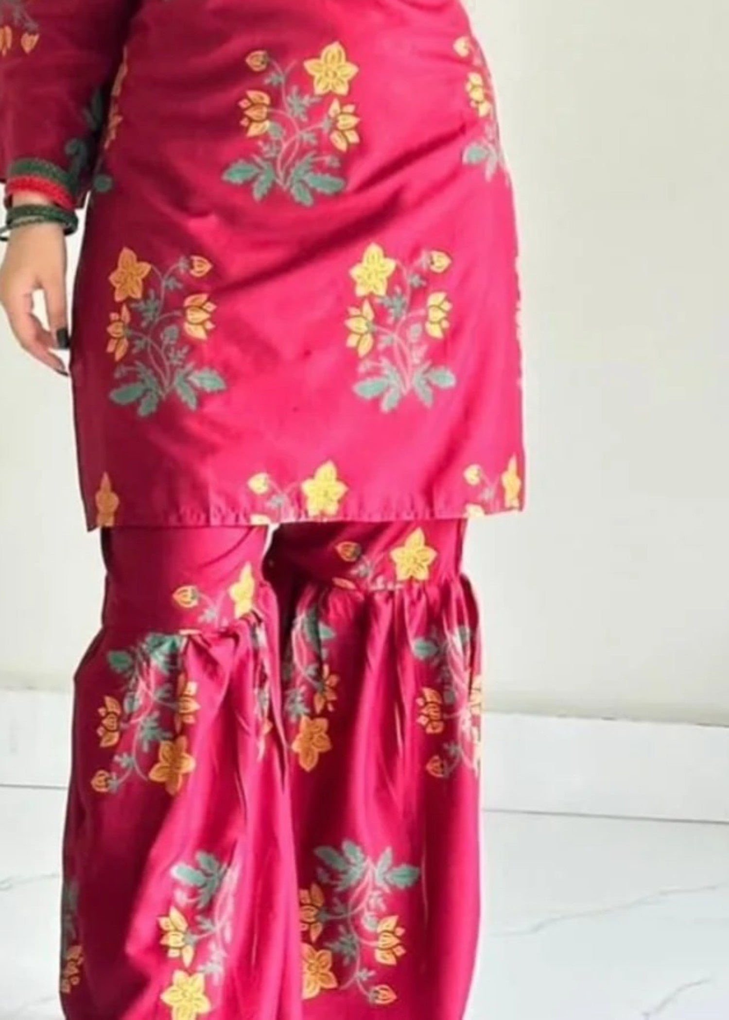 Chaudhary Arts Arabic Lawn Sharara Women 2pcs