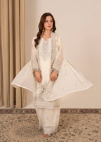 Four Season Boutique MALKA PLAZZO OFF WHITE Women 3pcs