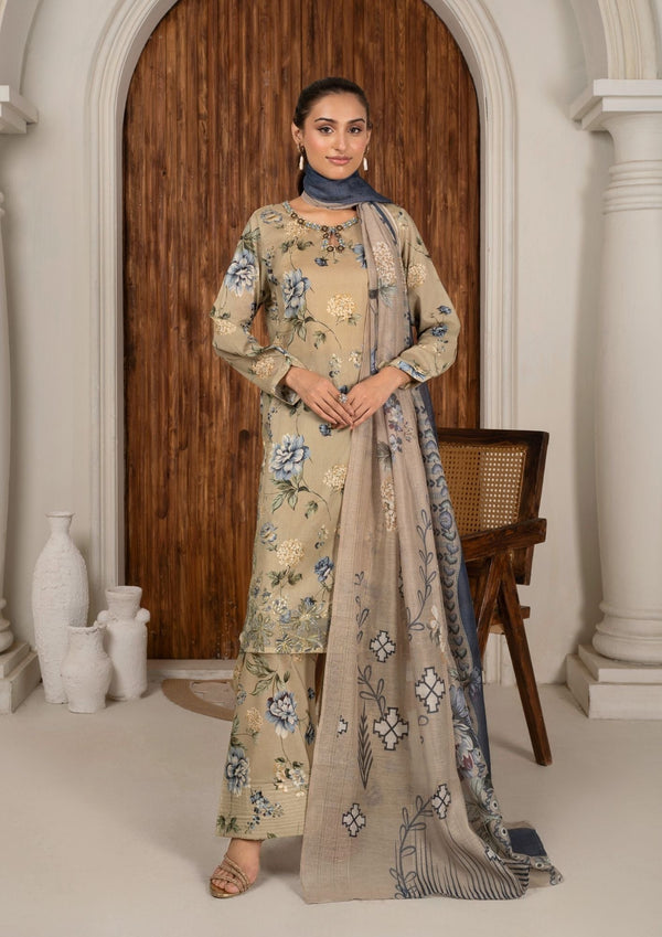 Alfatah Pret Printed Lawn with Embroidery RANAAI S25 0010 Women 3pcs