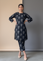 Anabya Garments Daily Luxe Black Women 2pcs