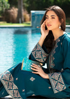 Shehroz Fashion TEHZEEB LAWN EMBROIDERY SUIT Women 2pcs