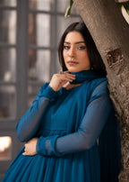 Alyssa TEAL BLUE ALM06 Women 3pcs