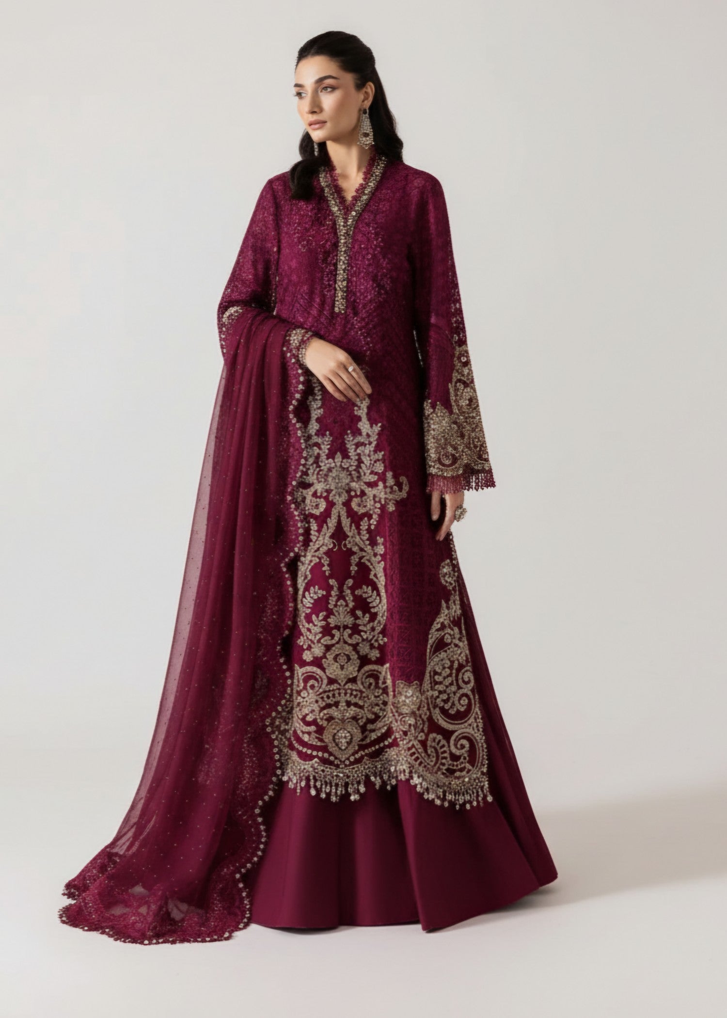 Malhaar MAL AL 4229 WED V1 25 Women 3pcs