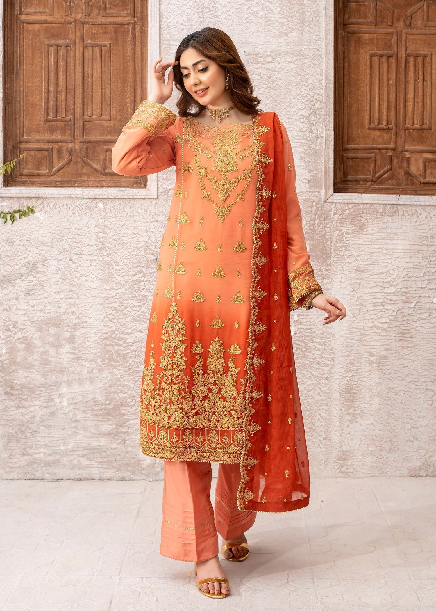 Kanwal Zainab Amber dusk Women 3pcs