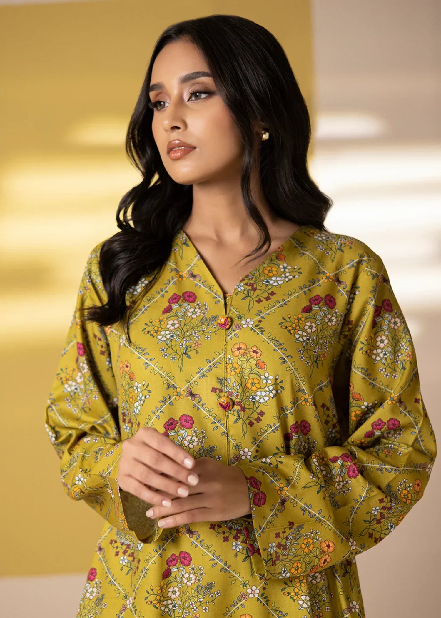 Zellbury WPC2423269 YELLOW GREEN Women 2pcs