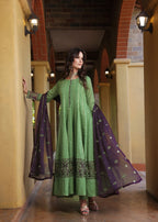 Abaan Zohan Raqs Pistachio Green Women 3pcs