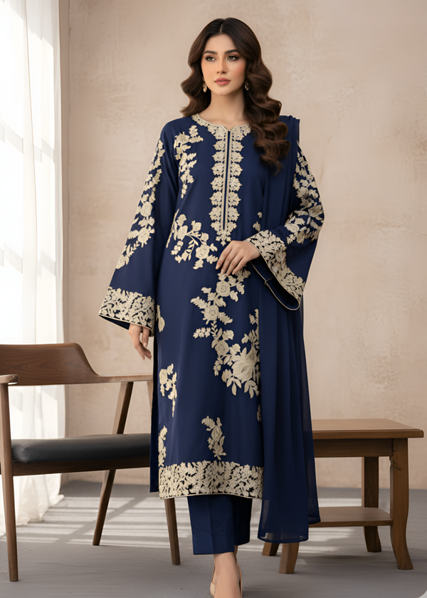 Tawakal Closet Nazish Emb Women 3pcs