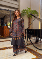 Libas Thread Khaadi Black Digital Women 2pcs